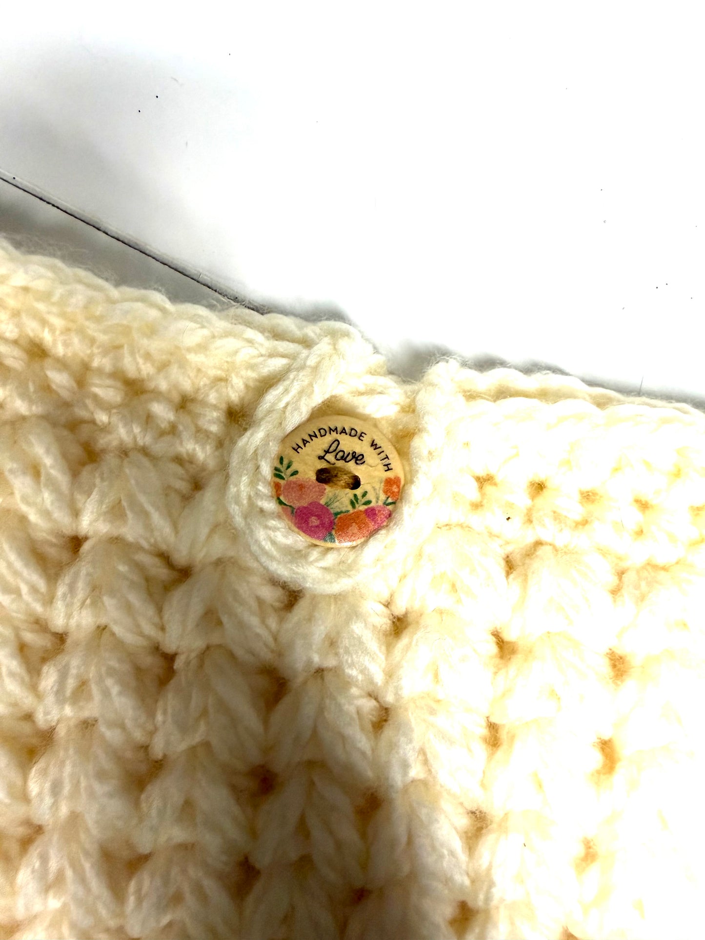 Crochet E-reader sleeve