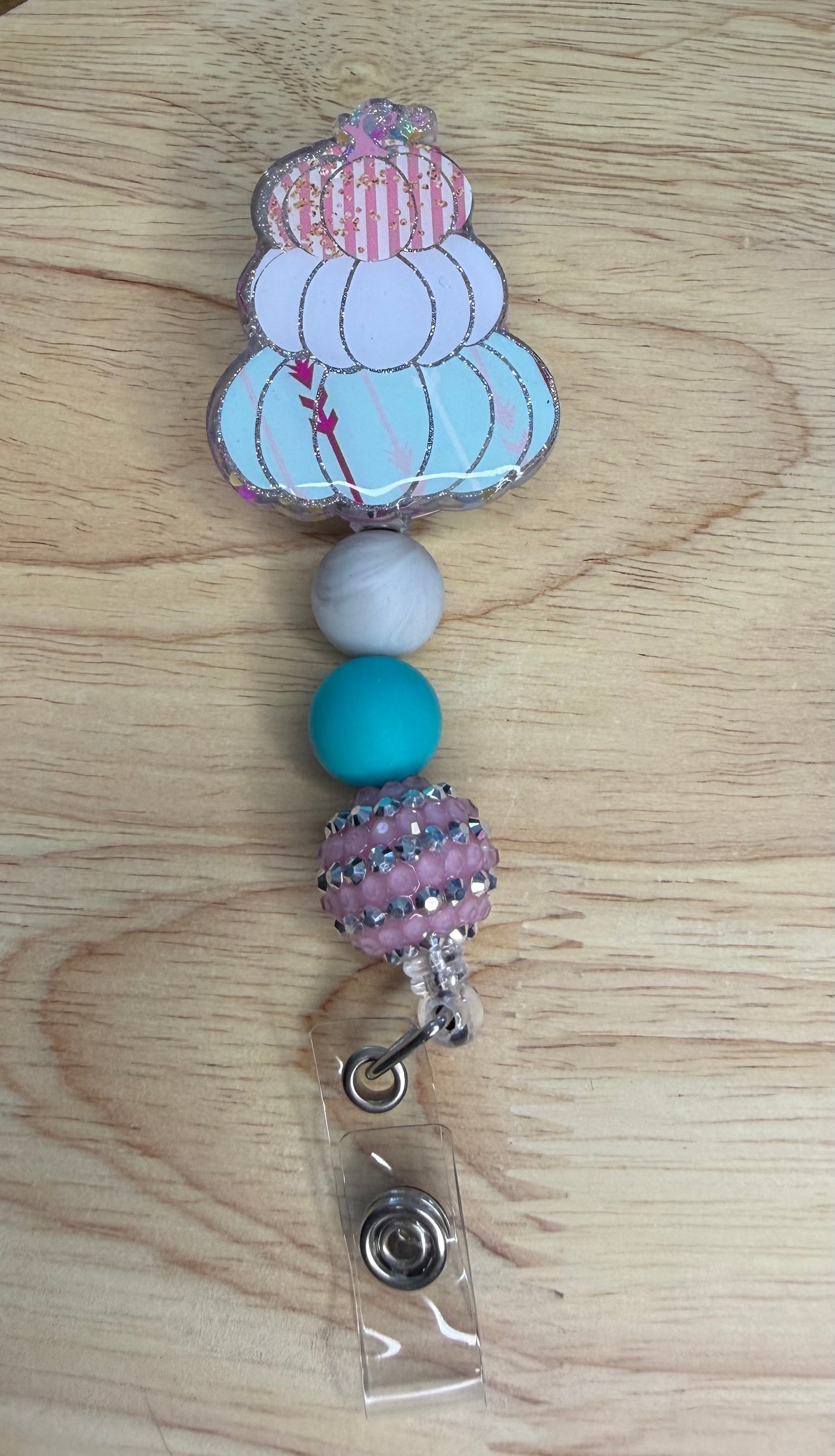 Pumpkin Badge Reel