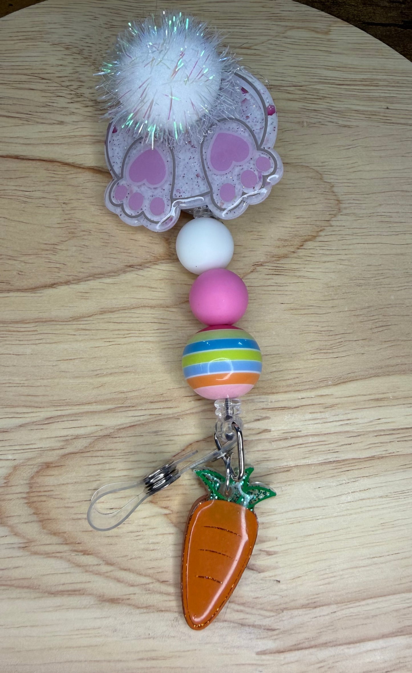 Bunny Tail Badge Reel