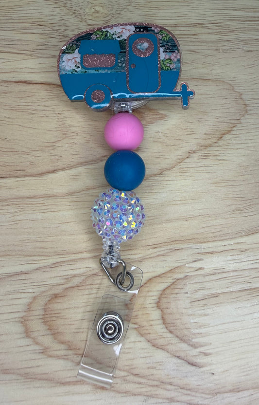 Camper Badge Reel