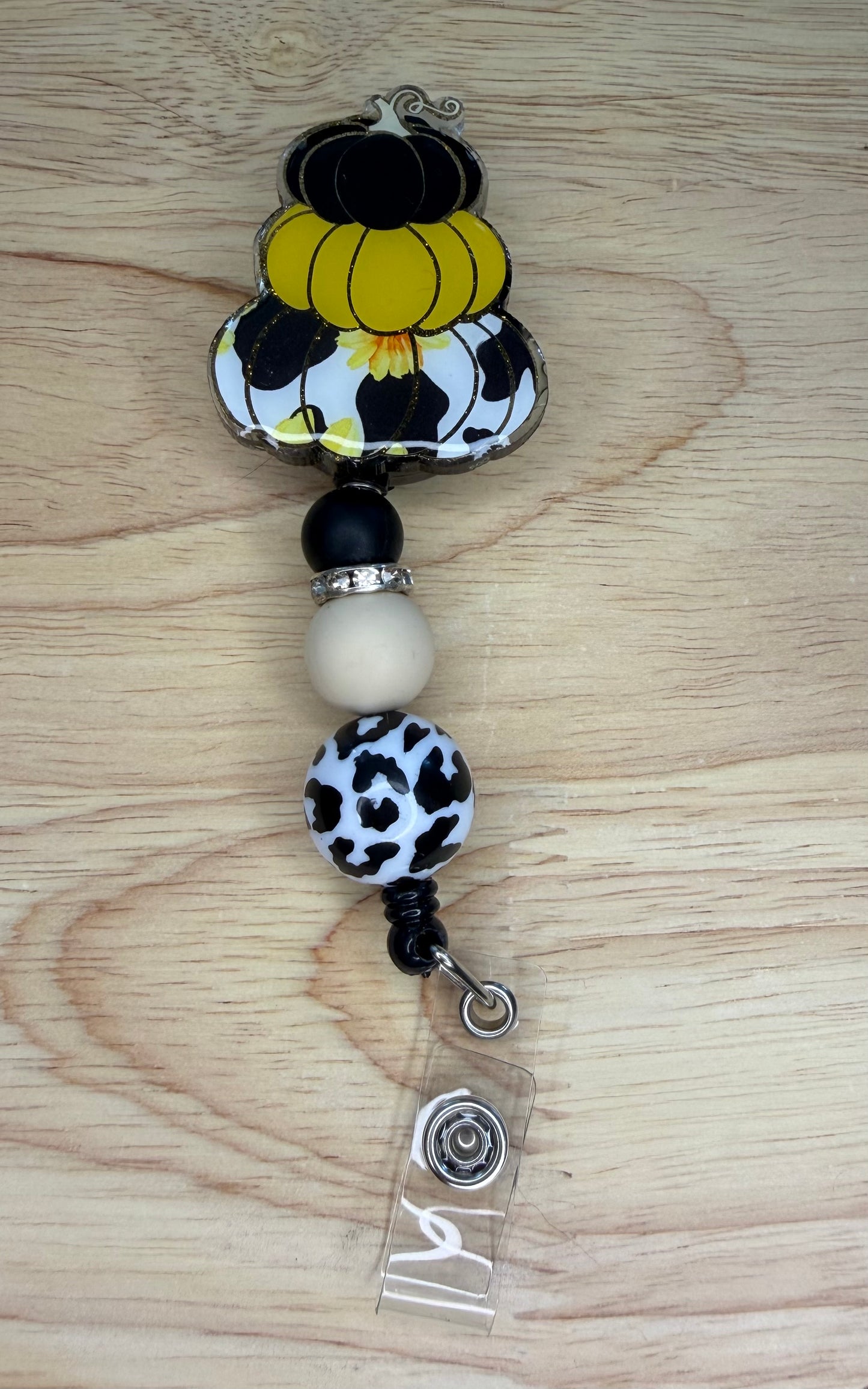 Pumpkin Badge Reel