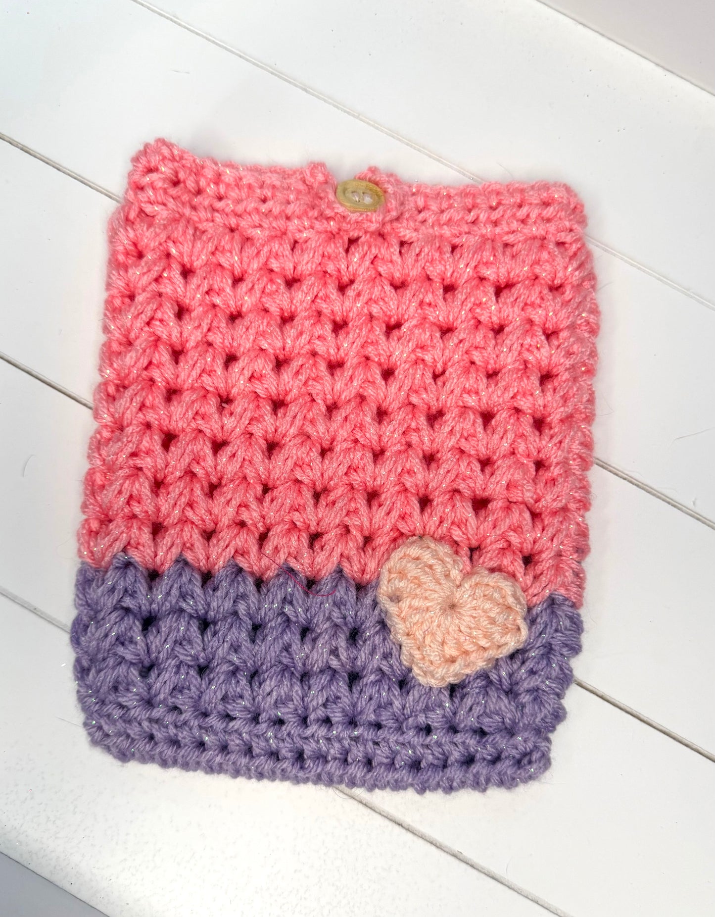 Crochet E-Reader Sleeve